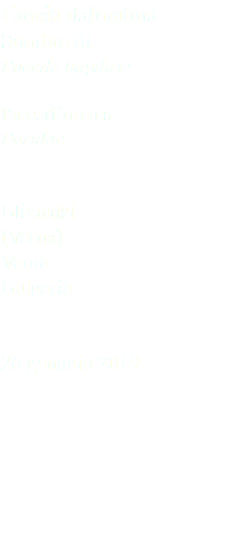 Cincia dalmatina Sombre tit Poecile lugubris Passeriformes Paridae Bliznatsi (Varna) Varna Bulgaria 26 gennaio 2019