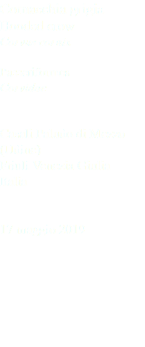 Cornacchia grigia Hooded crow Corvus cornix Passeriformes Corvidae Casali Paludo di Mezzo (Udine) Friuli Venezia Giulia Italia 17 maggio 2019